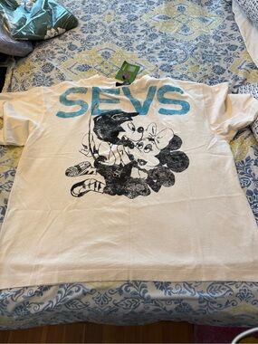 Triple Sevens White Miami Mickey Mouse Men’s Tee
